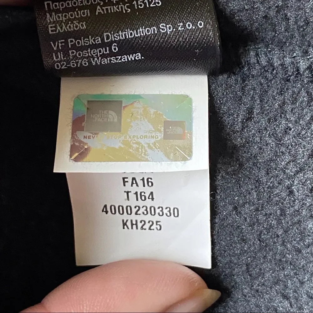 The North Face Black Fleece Jacket Size Large